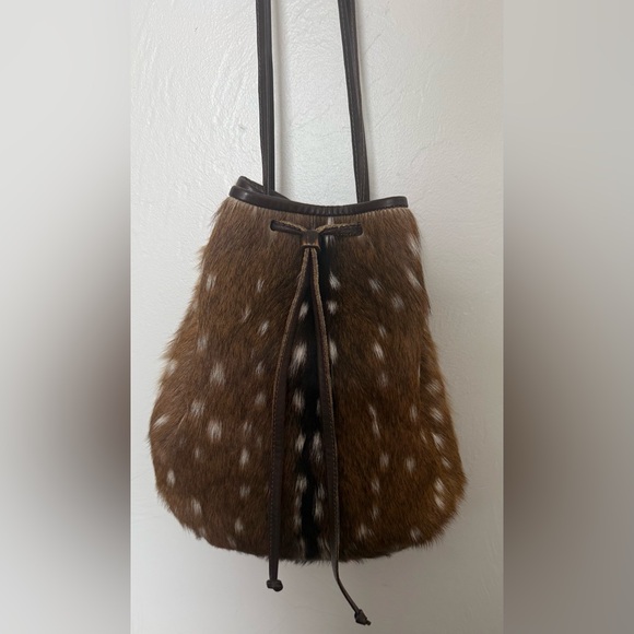 Sika Deer Purse. Real leather. Handmade from New Zealand - Picture 3 of 11